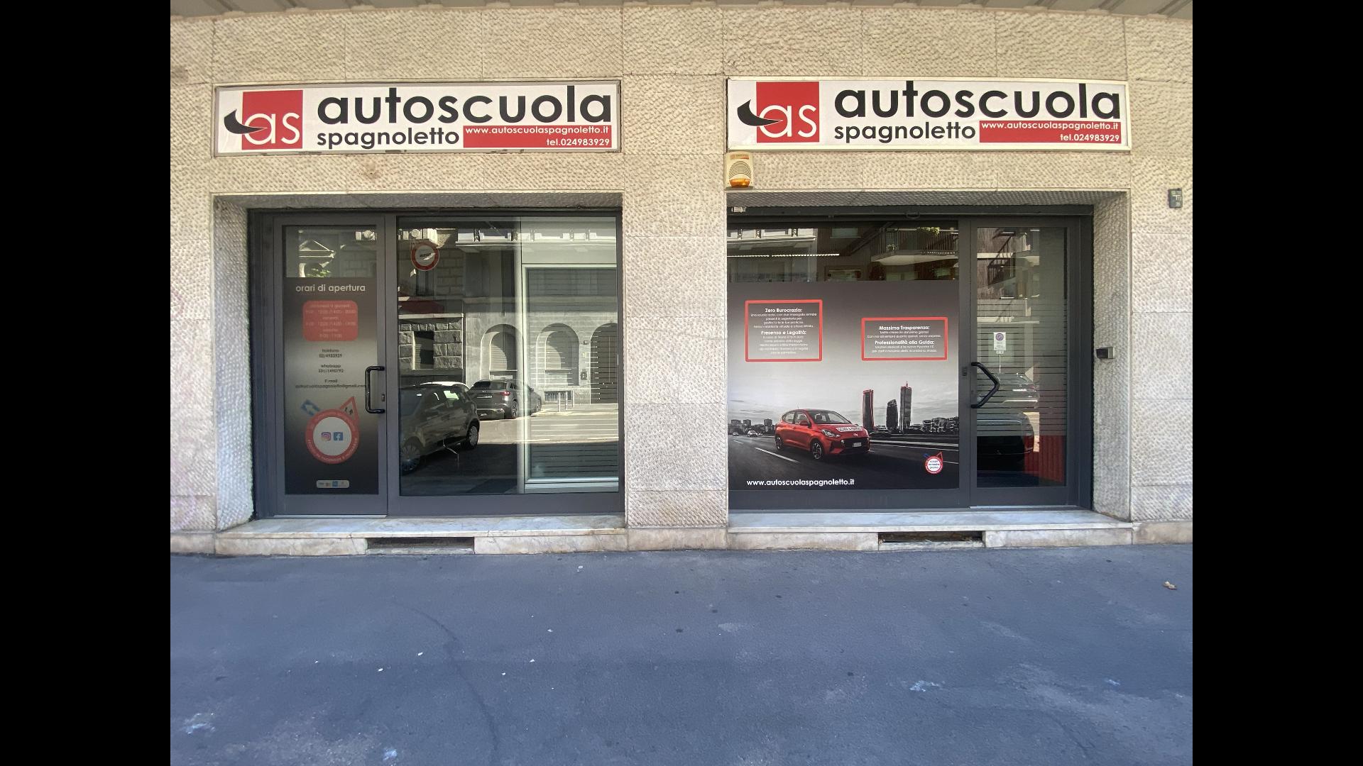 Sede Autoscuola Spagnoletto Via Mosè Bianchi 26
